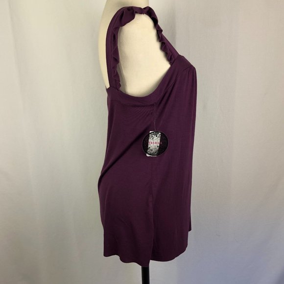 Aritzia Talula Ruffle Strap Tank Top - Picture 7 of 13